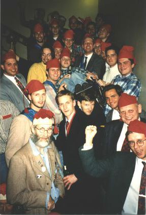 Gruppfoto vid Helgamssmotet den 4/11 1994