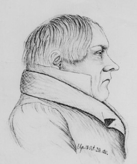 Karikatyr av Johan Bredman frn den 28:e oktober 1828.