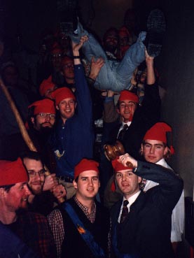 Gruppfoto vid rtvllingamotet den 30/1 1998