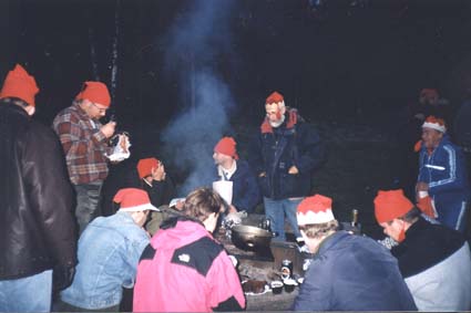 Gruppfoto vid Sommarmotet den 23/5 1998