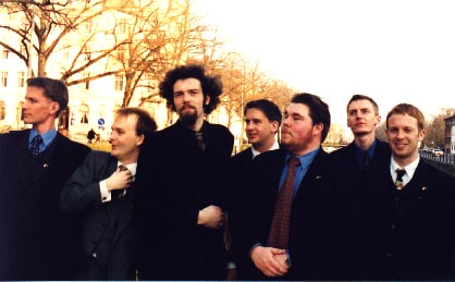 Gruppfoto vid Styrelsesmaken 1998
